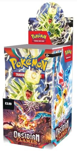 PoKéMoN TCG: S&V Obsidian Flames Booster Box - 18 Packets