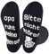 Calcetines Divertidos Hombre,Regalos Originales para Hombres,Calcetines Antideslizantes de Abuelo,Regalo Navidad,Gadgets Original para Padre Novio Regalo Dia del Padres San Valentine Cumpleaños