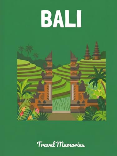 Bali Travel Photo Scrapbook: A DIY Memory Album with Aesthetic Pages to Paste Photos, Tickets and Write Your Tropical Memories