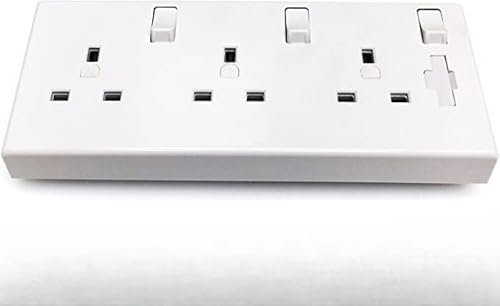 1 Gang Or 2 Gang To 3 Gang 13A Converter Socket Single Or Twin / Double To Triple