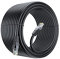 Vsnetwork LAN Kabel 100m CAT 6 Netzwerkkabel geschirmtes UTP CAT6 Ethernet Kabel Patchkabel RJ45 100 Meter, UTP CAT6 CCA RJ45 Patch Cord Ethernet Kabel Gigabit 1000 Mbps 550 MHz Schwarz