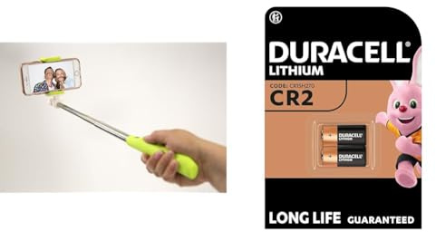 76 cm (Bluetooth, Compatible con SMARTselfie) Color Rosa + Duracell - Pilas Especiales de Litio CR2 High Power de 6 V