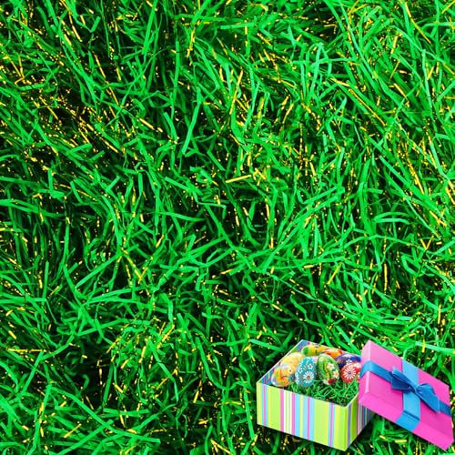 Raffia Füllmaterial Geschenk, dellyy 200g Geschreddertes Papier für Geschenkbox, Raffia Hamper Shreds, Geschenkfüllung Papierschnitzel, Füllmaterial Papierschnitzel, Raffia Füllmaterial für Pakete