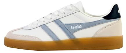 Gola Viper Leder Damen Weiße Turnschuhe - EUR 41