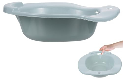 TOGEVAL Baño de Asiento para Inodoro Material Seguro y Saludable, Adecuado para Cuidado Posparto y Uso Femenino