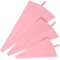 MoNiRo 3er Set Profi Spritzbeutel in rosa - Wiederverwendbare Silikon Spritzbeutel - Spritztüten zum Backen - Kuchen - Torten Zubehör - perfekt für Ihr Spritztüllen Set - Cupcakes verzieren