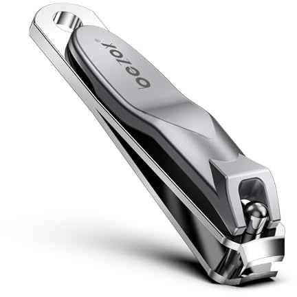 BEZOX Safe Baby Nail Clippers, Small Jaw Kids Nail Clipper Trimmers for Infants, Child and Toddlers, Precision Nail Grooming Tool for Tiny Fingers and Toes - Silver