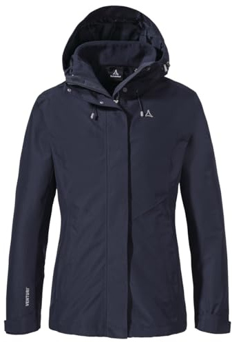 Schöffel Veste 3 en 1 Style Okere WMS, Blazer Bleu Marine, 36 Femme