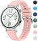 OUTPUTBT 18mm Armband für HUAWEI Watch GT 4 41mm Original Uhrenarmband für Watch GT 5 41mm/HUAKUA/Cloudpoem Silikon Ersatzarmband für Nemheng/ECOSOON/Garmin Venu 3S/Vivoactive 4s/Forerunner 265S/255S