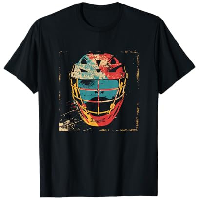 Oldschool Lacrosse Helm T-Shirt