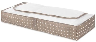 Compactor Rivoli Custodia piatta sottoletto, Antipolvere, Marrone RIVOLI, Polipropilene, 45 x 108 x H. 15 cm, RAN5182_BROWN