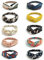 DRESHOW Boho Bandeaux pour Femmes Vintage Fleur Imprimé Criss Cross Noué Élastique Bande De Cheveux Stretchy Head Wrap Twisted Mignon Accessoires De Cheveux 10 Pack