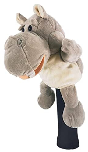 Colcolo Driver Headcover Novelty Club Head Covers Universal Carrying Guard Club Keepsake Giveaway Equipment Accessories, Hippo