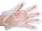 Lot de 1000 gants jetables en plastique transparent en polyéthylène pour cuisine, nettoyage, coloration des cheveux