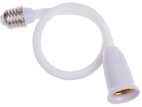 NPXUAMTJ E27 Auf E27 Flexibler Lampenadapter Für Hängeleuchten Kabel Hängelampenfassung Adapter E27 Auf E27 Lampenfassung Draht Art. Nr