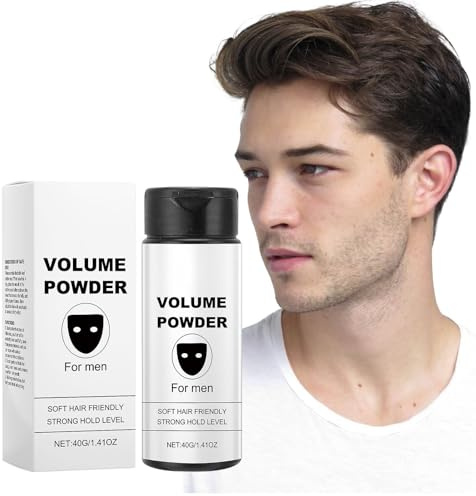 Volume Powder For Men & Women, Mens Texture Powder, Instantly Adds Texture & Volume, Easy to Apply and Carry, Natural Ingredients Strong Hold (40g, 1)