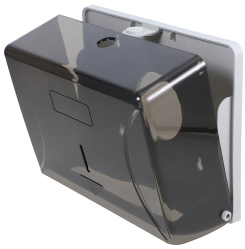 ABOOFAN Distributore Carta Per Asciugamani Senza Contatto Porta Asciugamani Carta Per Bagno Scatola Per Tovaglioli Montaggio Parete Uso Commerciale e Domestico