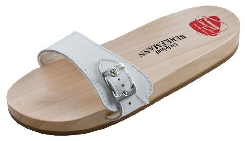 Berkemann Original Sandale Pantoletten Unisex-Erwachsene, Weiß (weiß 100), EU 37.5 / UK 4.5