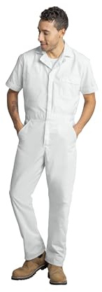 Red Kap mens Speedsuit overalls and coveralls workwear apparel, White, X-Large US