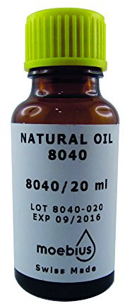 Original Swiss Made Moebius 8040 f眉r Kuckucks- und Turmuhren, nat眉rliches 脰l-werkzeug, 20 ml