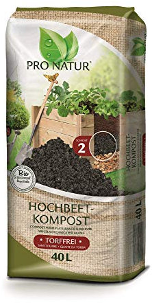 BIO Hochbeet-Kompost 40L ProNatur [2. Schicht]