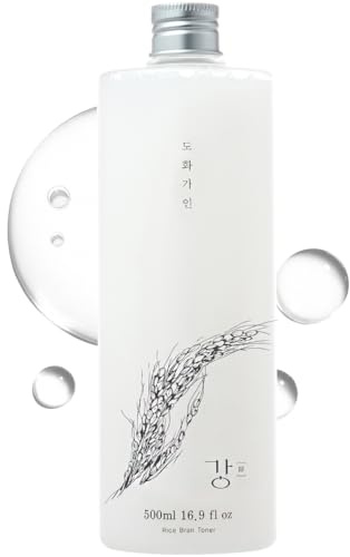 House of Dohwa, Rice Bran Facial Toner | Hydrating & Soothing for Dull Irritated Skin | Hypoallergenic & Cruelty Frees - Product of Korea 16.9 fl. Oz