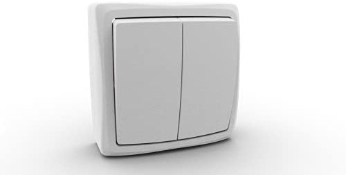 Double Interrupteur VA et Vient en Saillie