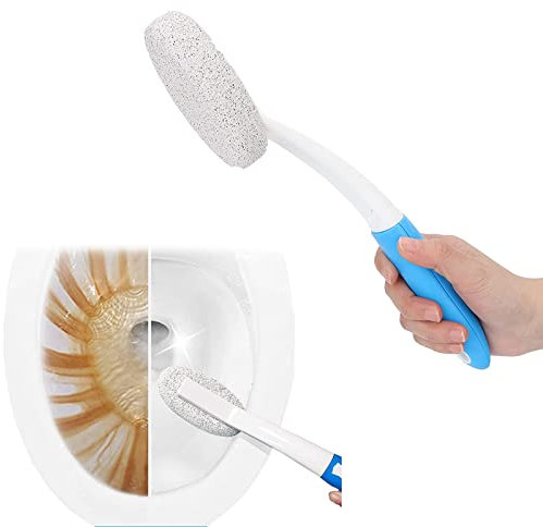 Bimsstein-Reinigungsbürste, Hartwasser-Stab Bimsstein-Toilettenschüssel-Reiniger, Toilettenstab, Pumie-Scheuerstab, Hartwasser-Toilettenschüssel-Ring-Entferner-Reiniger für Haushaltswaschbecken, Pool,