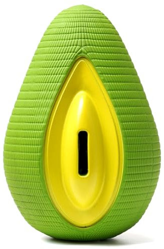 OLACD Jouet à mâcher amusant pour chien : jouet puzzle portable en caoutchouc résistant pour chiot, casse-croûte, distributeur de friandises