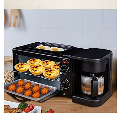 Máquina de Desayuno, panificadora, tostadora, Mini Horno eléctrico, máquina para Perritos Calientes, máquina de Cocina, máquina para cocinar en el hogar