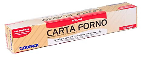 Europack - Carta forno 400 mm x 50 mt