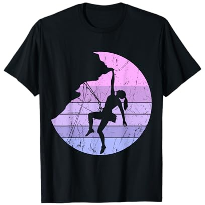 Escalade Grimpeur Escaladeur Femme Fille T-Shirt