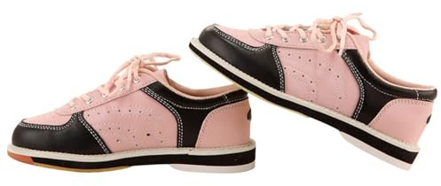 Viaoragiosa Zapatillas de Bolos,Zapatillas Deportivas Bowling,Bowling Shoes,Zapatos De Césped De Bolos,Cómodos Resistente al Desgaste,Adecuado para Jugadores diestros o Zurdos,para Mujeres