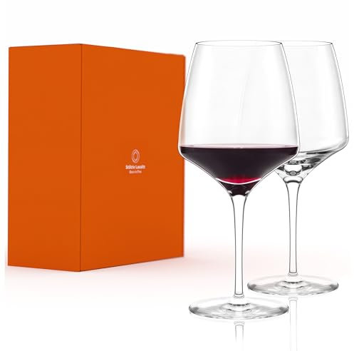 Stölzle Lausitz Verres à bourgogne Experience Lot de 2, 695ml – Verres à vin rouge élégants Idéaux pour Bourgogne – Élégants Verres à Pied pour une Aromatisation Maximale