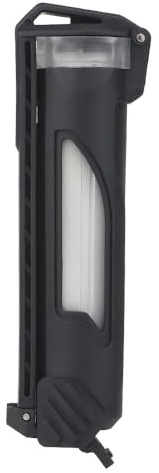 Taktisk Batteriförvaringshållare, Vattentät Batterilåda, Bärbar Förvaringslåda för CR123-, AAA- Och AA-ficklampabatterier(Black)