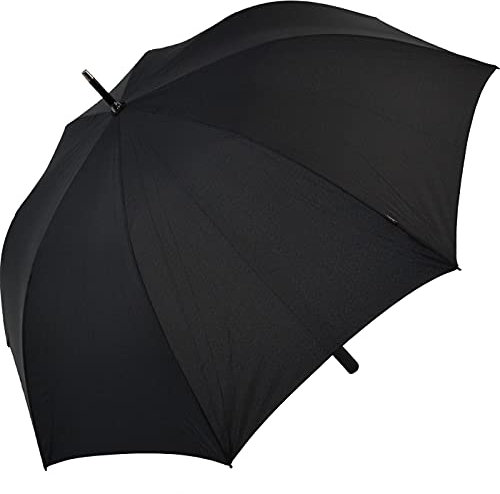 Knirps Stockschirm Long AC Golf black Herren Regenschirm