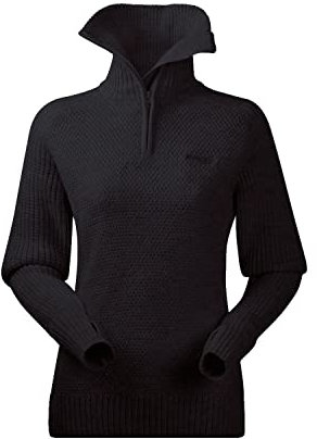 Bergans Ulriken Lady Jumper - Black Melange - L