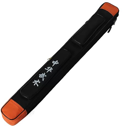 Miuxe Sac de Transport d'épée de Tai chi, étui d'épée en Toile Universel, Sac d'épée Double, Sac d'épaule d'armes d'arts Martiaux, Sac de Kung fu adapté au Sabre et Sabre de Tai Chi Foil Epee