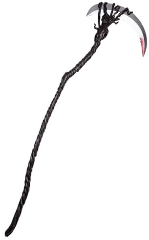 Wicked Costumes 5ft Horror Super Deluxe Reaper Scythe Fancy Dress Accessory