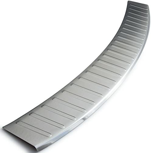 Recambo | Protector de Parachoques trasero | Compatible con Mazda 6 III Kombi GJ, GL, GH | a partir de 2012 | Acero Inoxidable Mate | Protección borde de carga