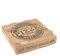 Generisch 100 Stück Pizzakartons Modell Francia kraft verschidene Größen zur Auswahl Pizzabox Schachtel (100, 28×28×4cm)
