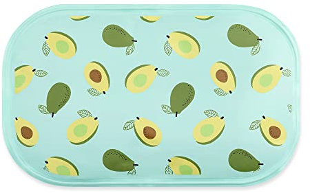 Navaris Compresse chaud froid réutilisable - Poche de gel XL 30 x 18,5 cm - Patch gel compresse chaud froid frigo congélateur micro-ondes