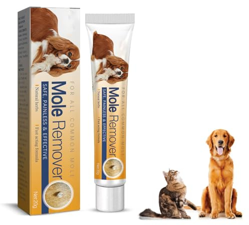 Skin Tag Removal Dog Cream,Wart Remover for Dog Cream,Painless Wart Removal Cream,Dog Skin Tags,Natural Dog Wart Removal Treatment,Rapidly Eliminates Dog Warts 20g