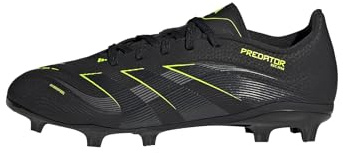 adidas Unisex League Firm Ground/Multi Ground Football Boots Kids, Core Black/Carbon/Lucid Lemon, 13 UK Child