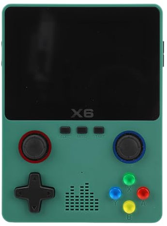 HD Hand Game Console, High -Resolution -Hand Retro Game Console Without Resolution with 32 G of a Small Memory Card to Play (Green)