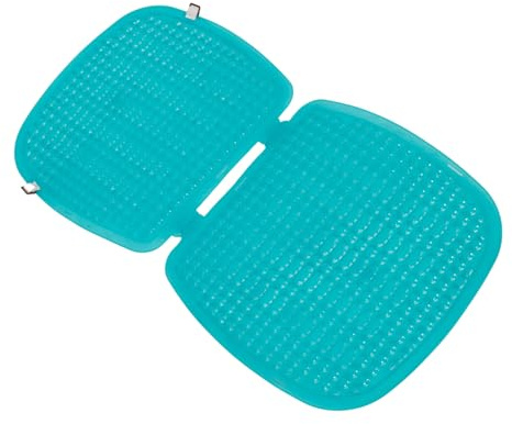 Mipcase Cuscino Sedile Auto Ventilato con Massaggio Cuscino Antiscivolo per Sedili Carrelli Elevatori e Tricicli Comfort Traspirante per Guida Caldo