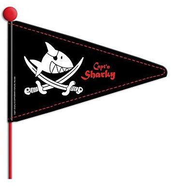 Bike Fashion Capt'n Sharky Fahrradwimpel (865154)