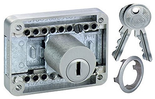 JuNie Möbelschloss 2820 GS Riegelschloss Zylinderschloss gleichschließend 101