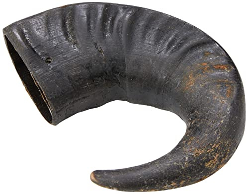 Hollings Buffalo Horn Jumbo Dog Treat, 100% Natural Grain Free Chew Treat for Adult Dogs, High in Protein and Naturally Low in Fat (1 Pack)