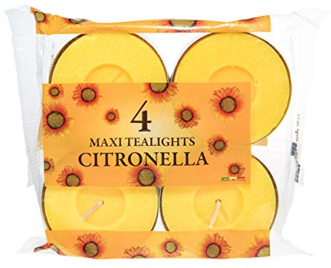 Prices Candles Citronella Maxi Tealights Pack 4